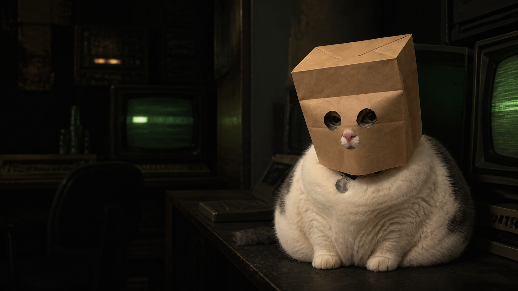 Anonymous Fat inside a hidden terminal room